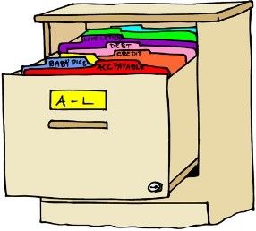 File Cabinet - take minutes